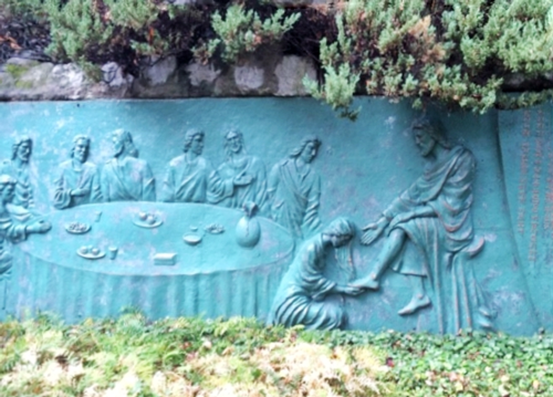 경기도 수도원 기도 동산, 향유를 예수님께 붇는 여인